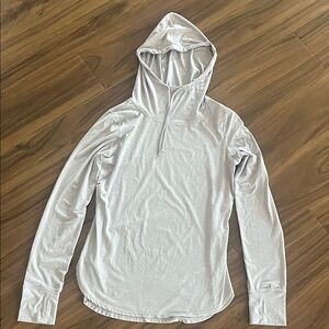 Reebok Gray Hooded Sweatshirt